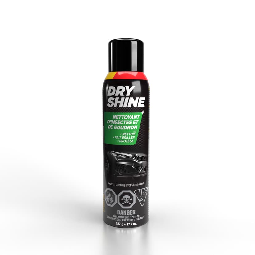 Dry Shine Car Bug & Tar Remover Spray, 487-g