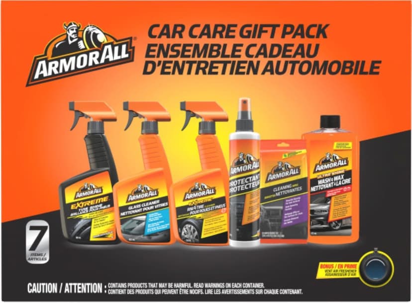 Armor All Car Care Gift Pack, 7-pc