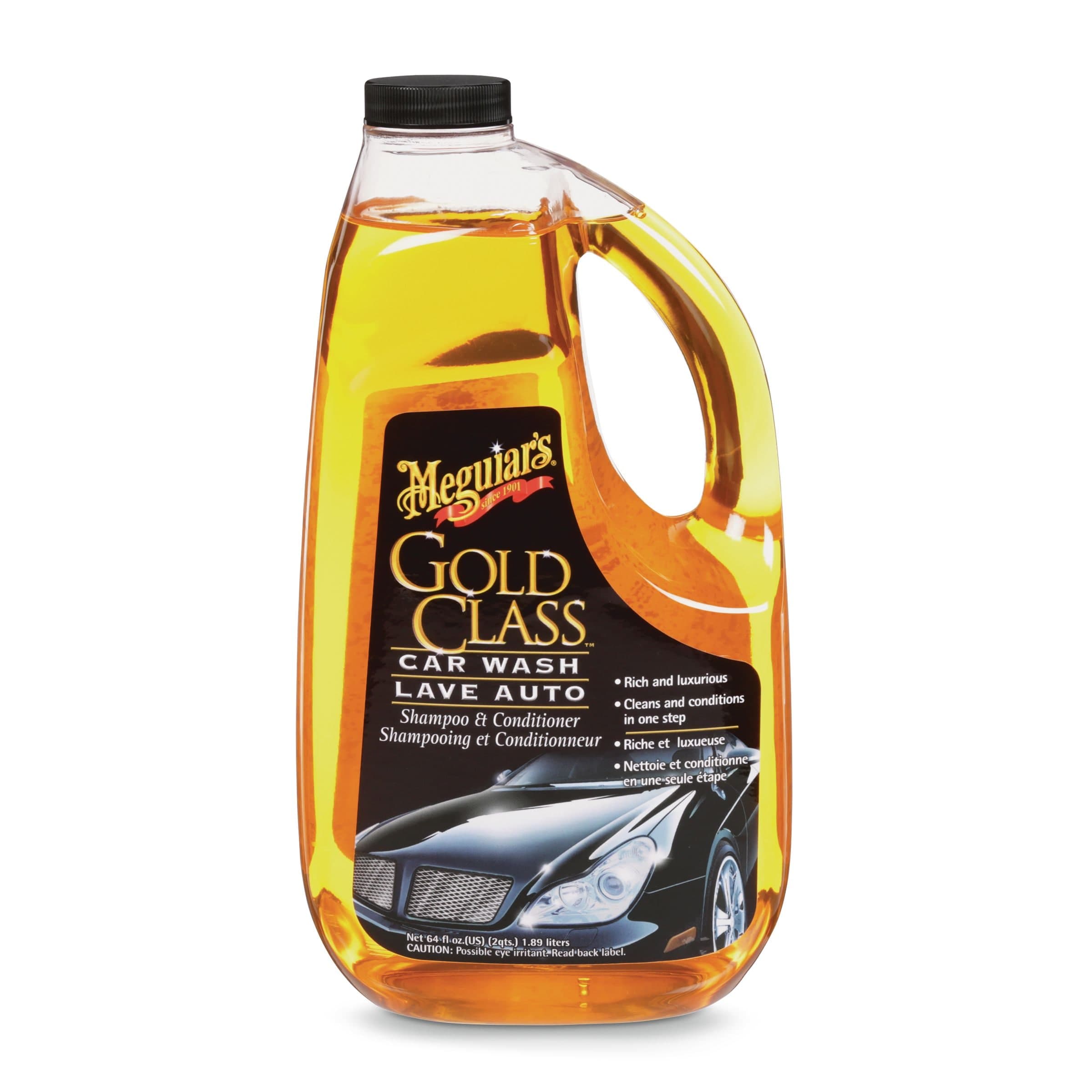 Meguiar's Gold Class Car Shampoo & Conditioner, 1.89-L