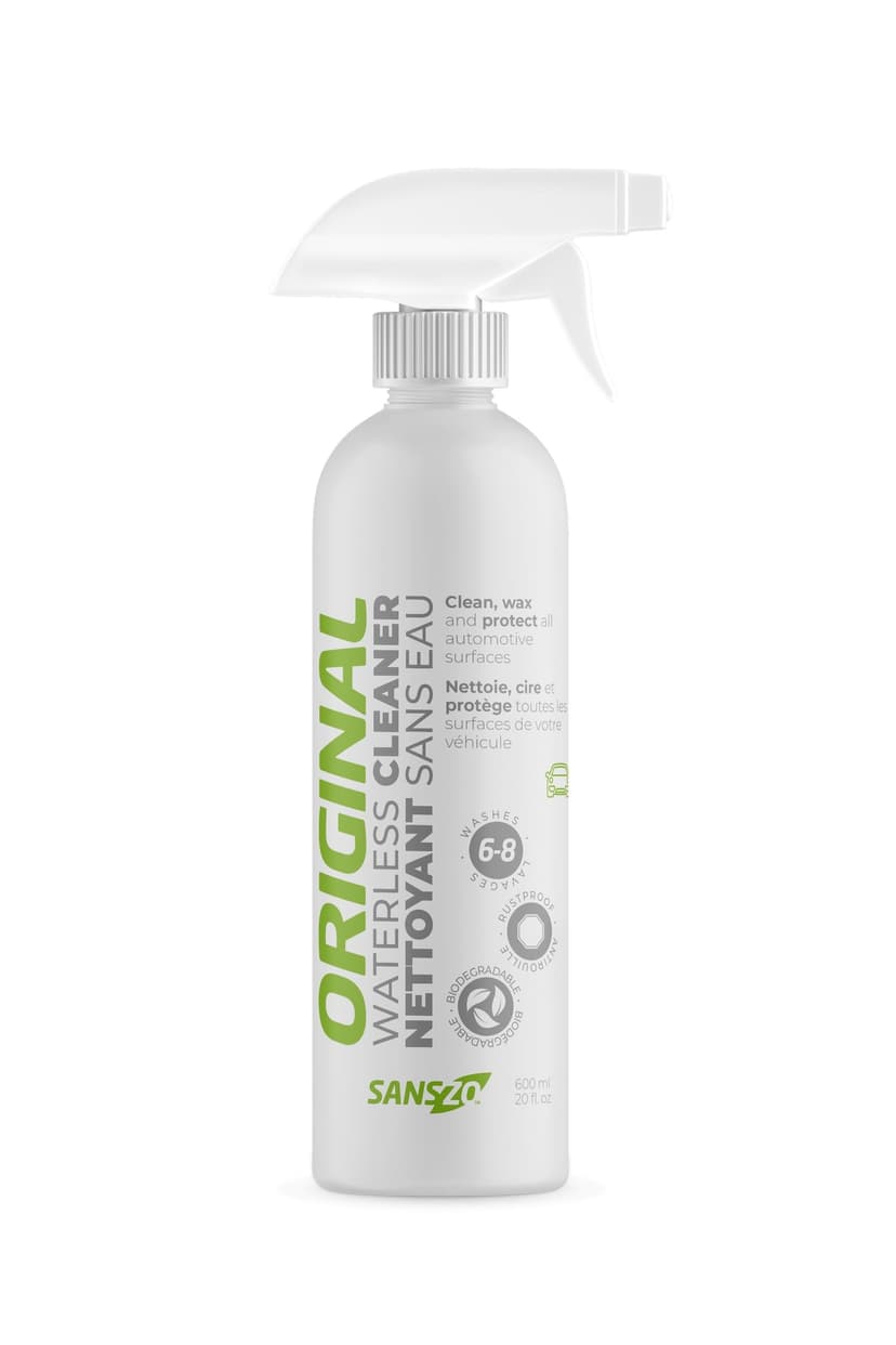SansZo High-Performance Waterless Car Wash Spray, 600-ml