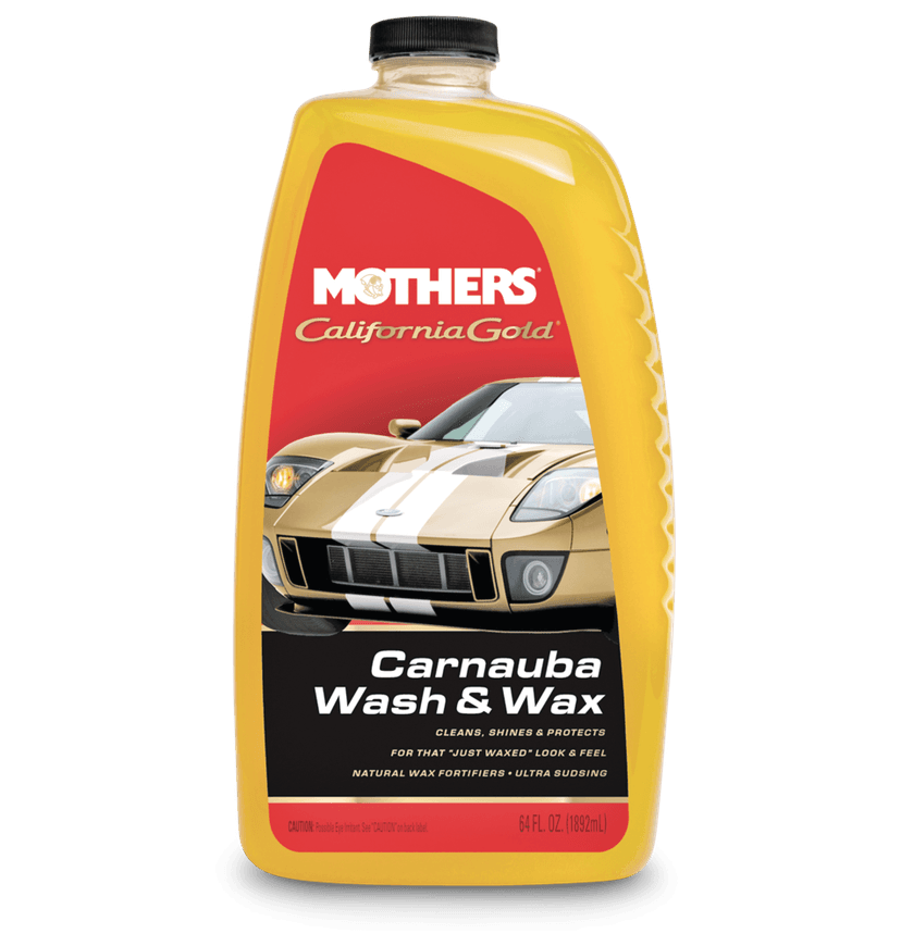 Mothers California Gold Carnauba Car Wash & Wax, 1.89-L