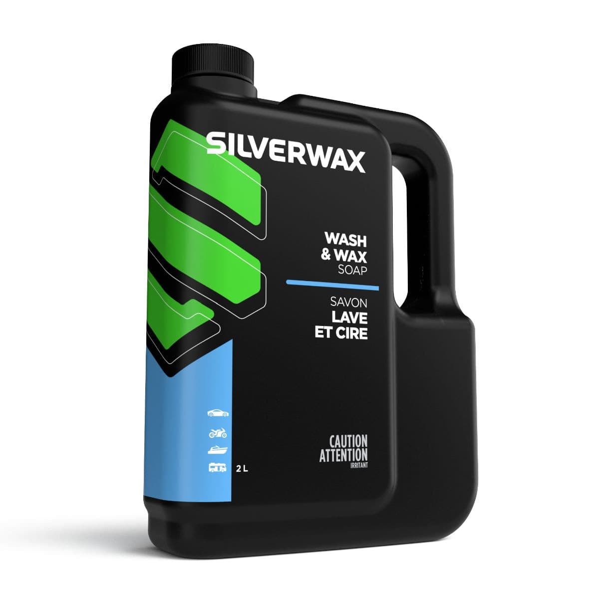 Silverwax Wash N Wax Car Soft Soap, 2-L