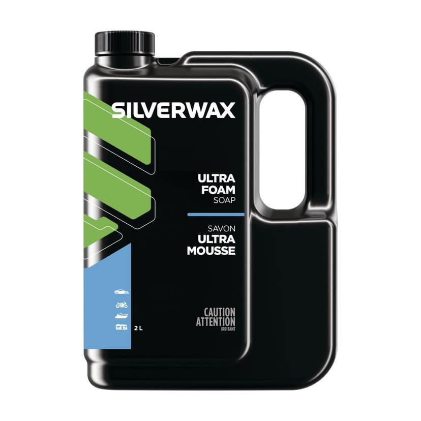 Silverwax Ultra Foam Load Car Soap, 2-L