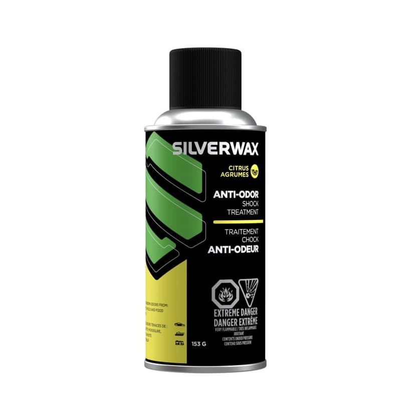 Silverwax Anti-Odour Shock Treatment, Lemon Scent, 153-g