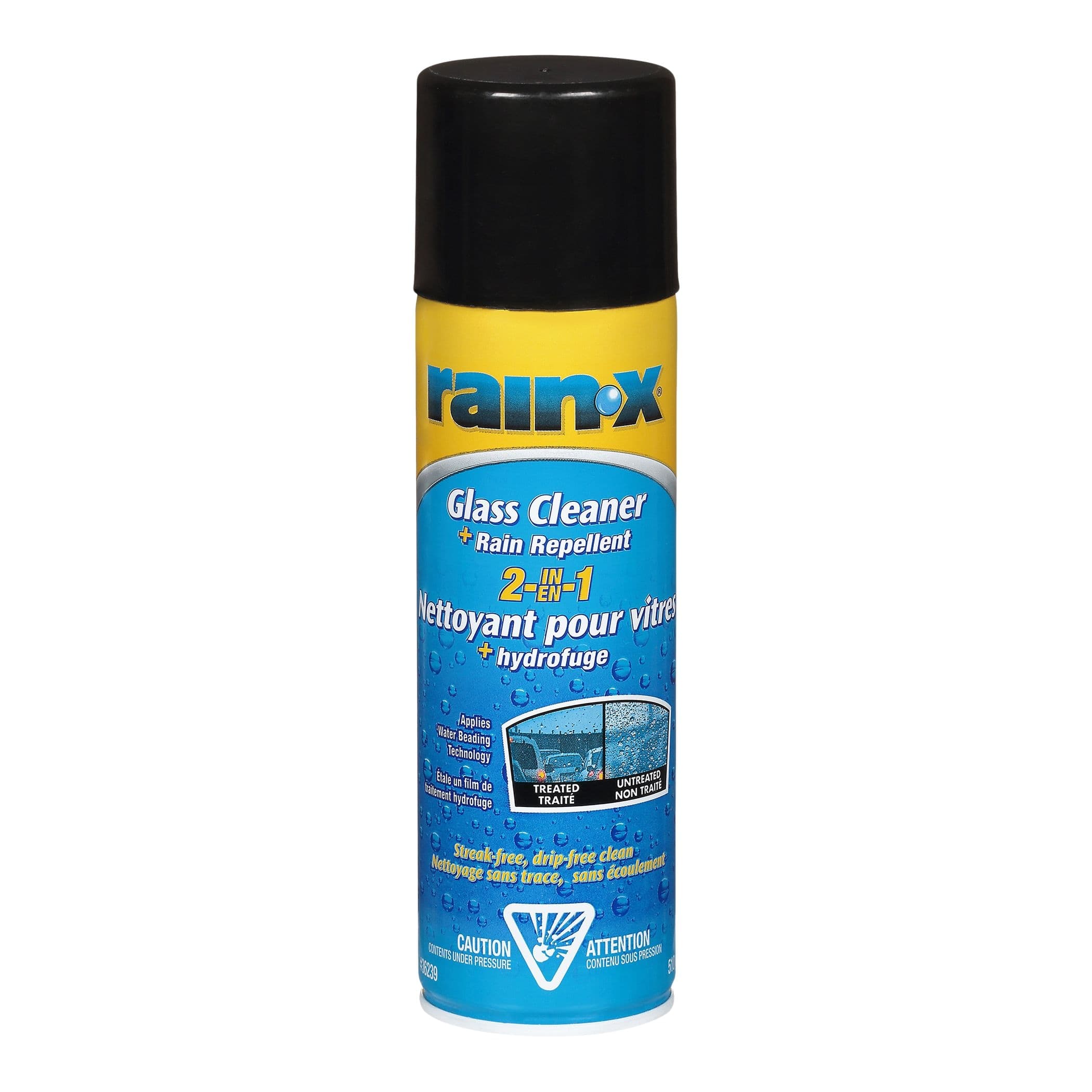Rain-X® 2-in-1 Car Glass Cleaner & Rain Repellent Spray, 510-g