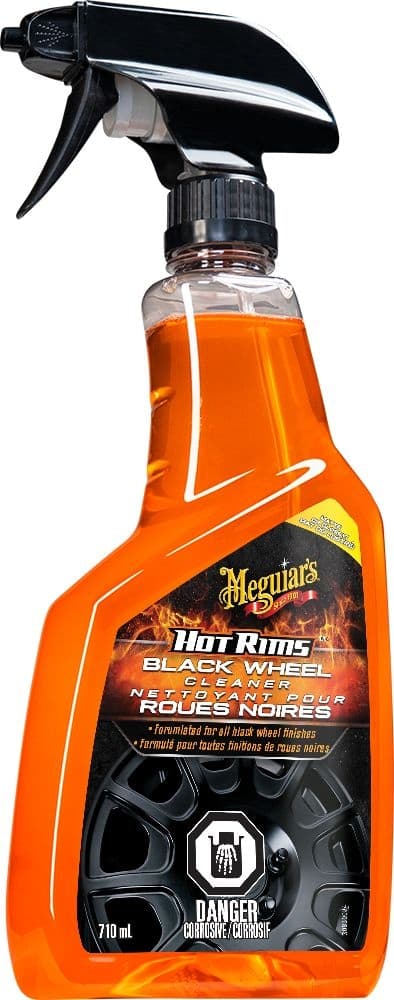 Meguiar's Hot Rim Black Wheel Cleaner Spray, 709-mL
