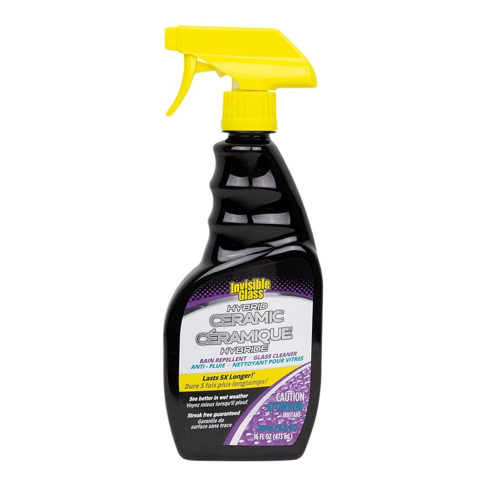 Invisible Glass Hybrid Rain Repellent & Glass Cleaner for Auto Glass Exteriors, 473-mL
