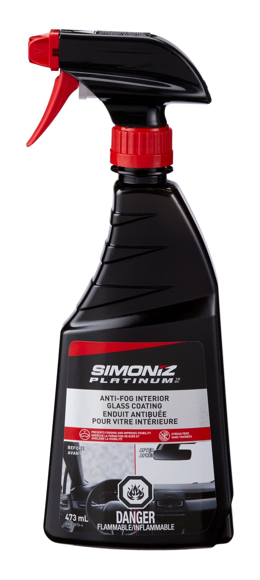 Simoniz Platinum Anti-Fog Interior Glass Coating Spray, 473-mL