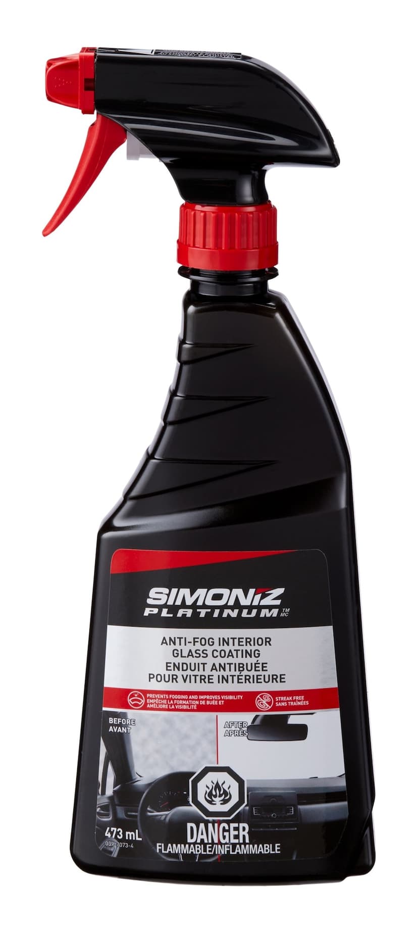 Simoniz Platinum Anti-Fog Interior Glass Coating Spray, 473-mL