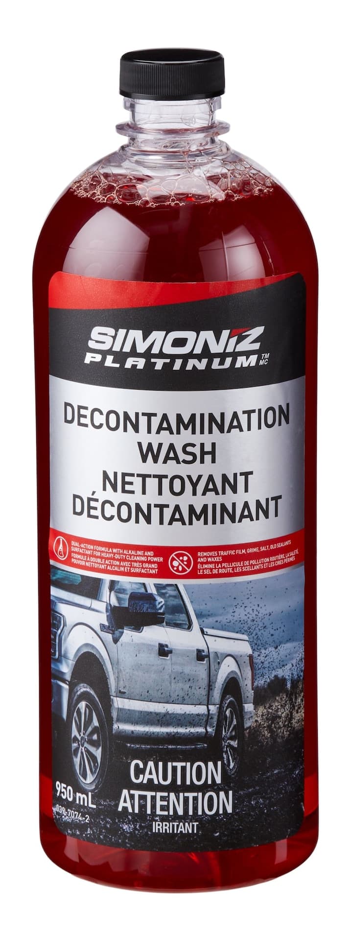 Simoniz Platinum Decontamination Car Shampoo, 950-ml