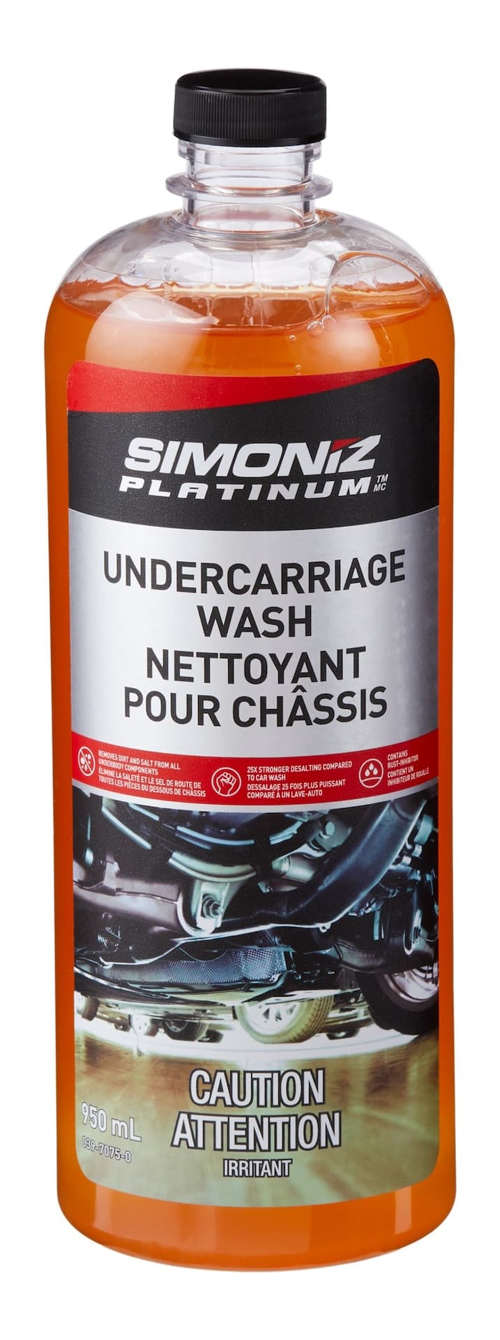 Simoniz Platinum Scented Undercarriage Car Wash with Rust Protection, 950-ml