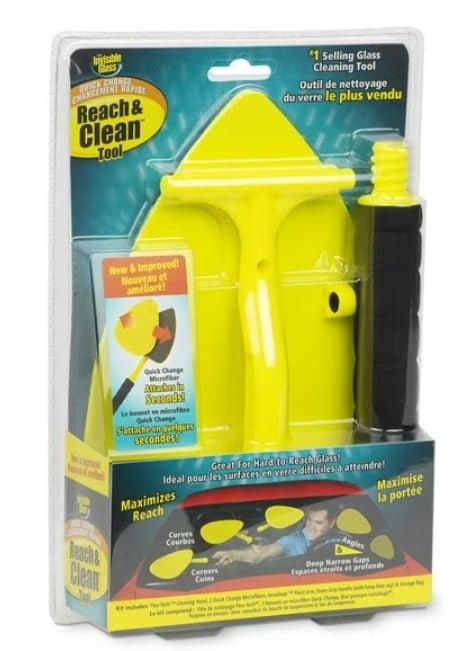 Invisible Glass Reach & Clean Tool with Accessories