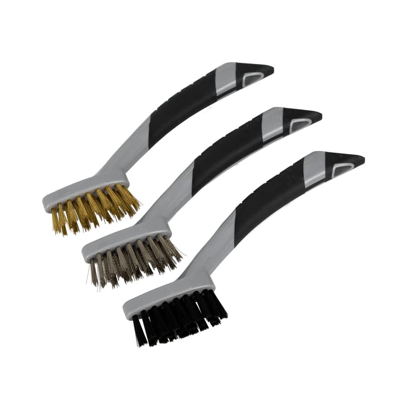 Simoniz Platinum Heavy-Duty Multi-Utility Brush Set, 3-pc
