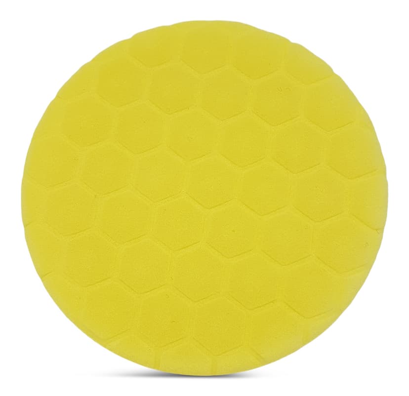 SIMONIZ Platinum Step-1 Hex Polishing Compound Pad, 6-in, Yellow