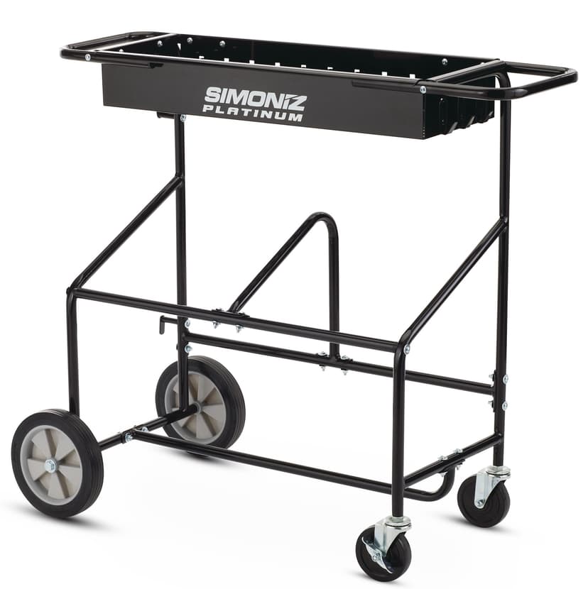 Simoniz Platinum 2-Bucket Detailing Utility Cart with Hooks