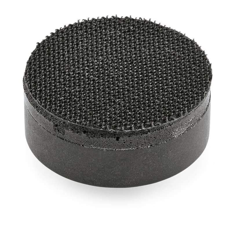 FLEX BP-MD30PXEUSA Cushioned Velcro Backing Plate, 1.2-in, Black