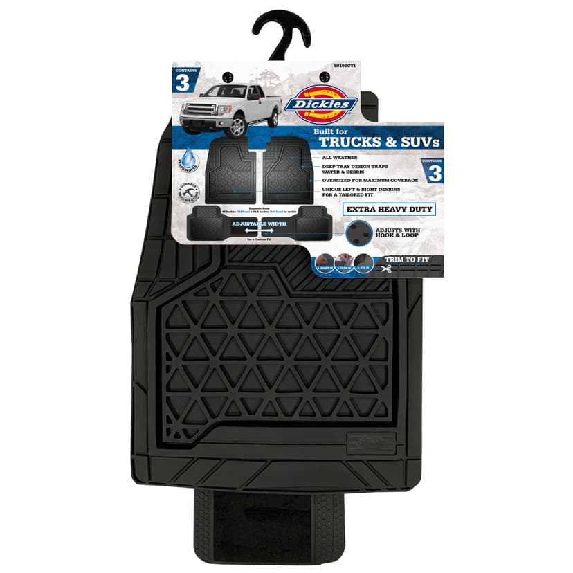 Dickies Truck Floor Mats, 3-pc