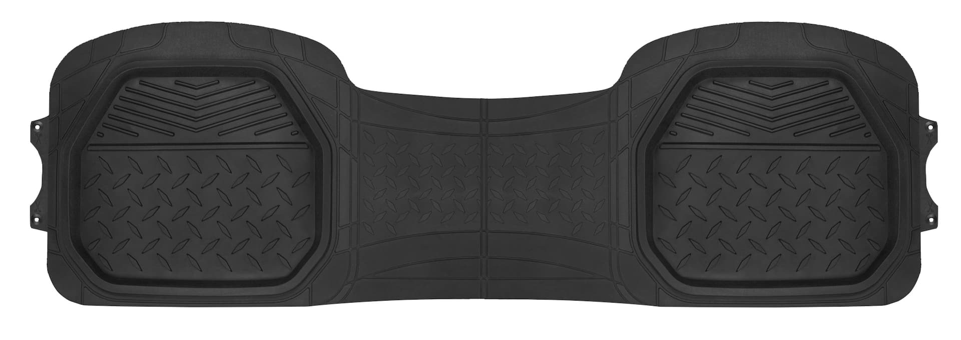 MotoMaster Heavy-Duty Deeper Tray Runner Mat with Anti-Slip Backing, Black