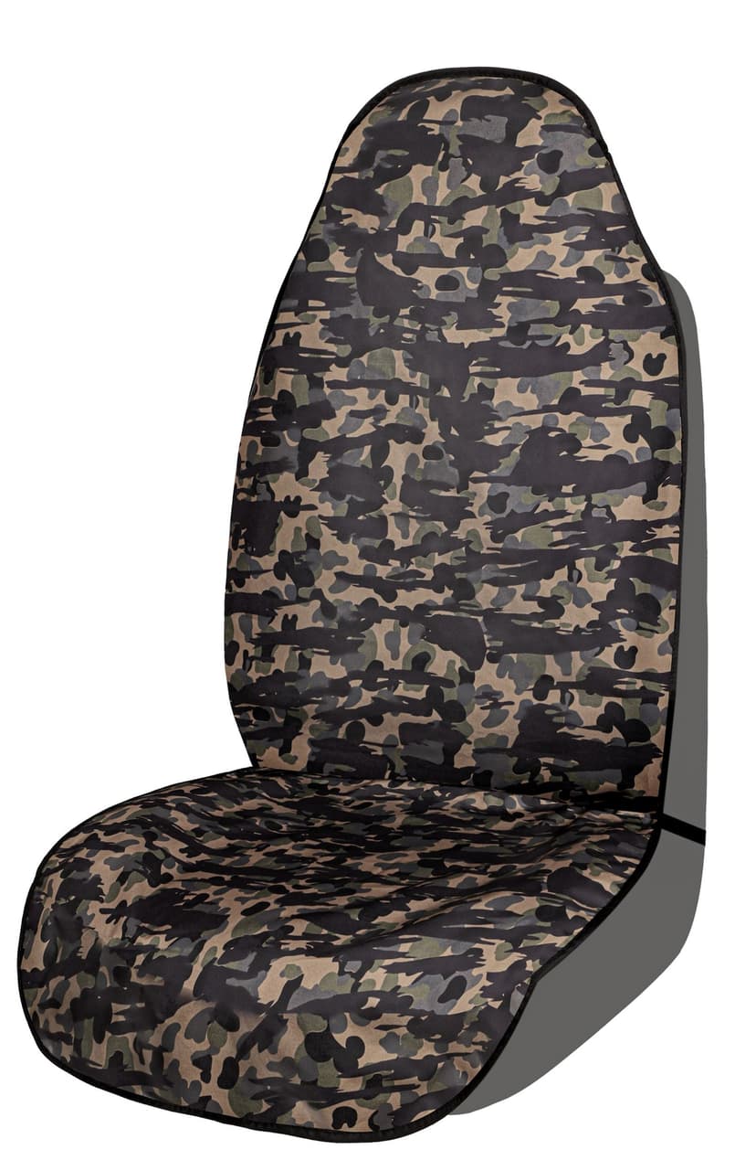 AutoTrends Waterproof Camouflage Seat Protector, 1-pc