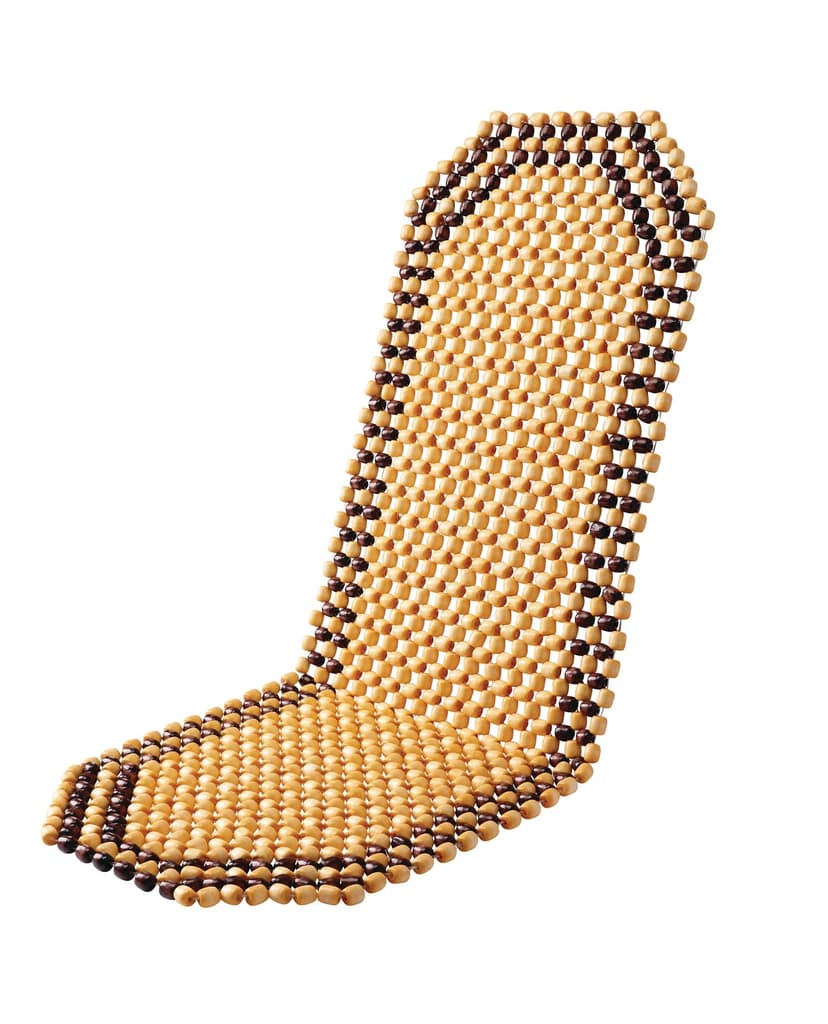 AutoTrends Wood Beaded Full Seat Cushion