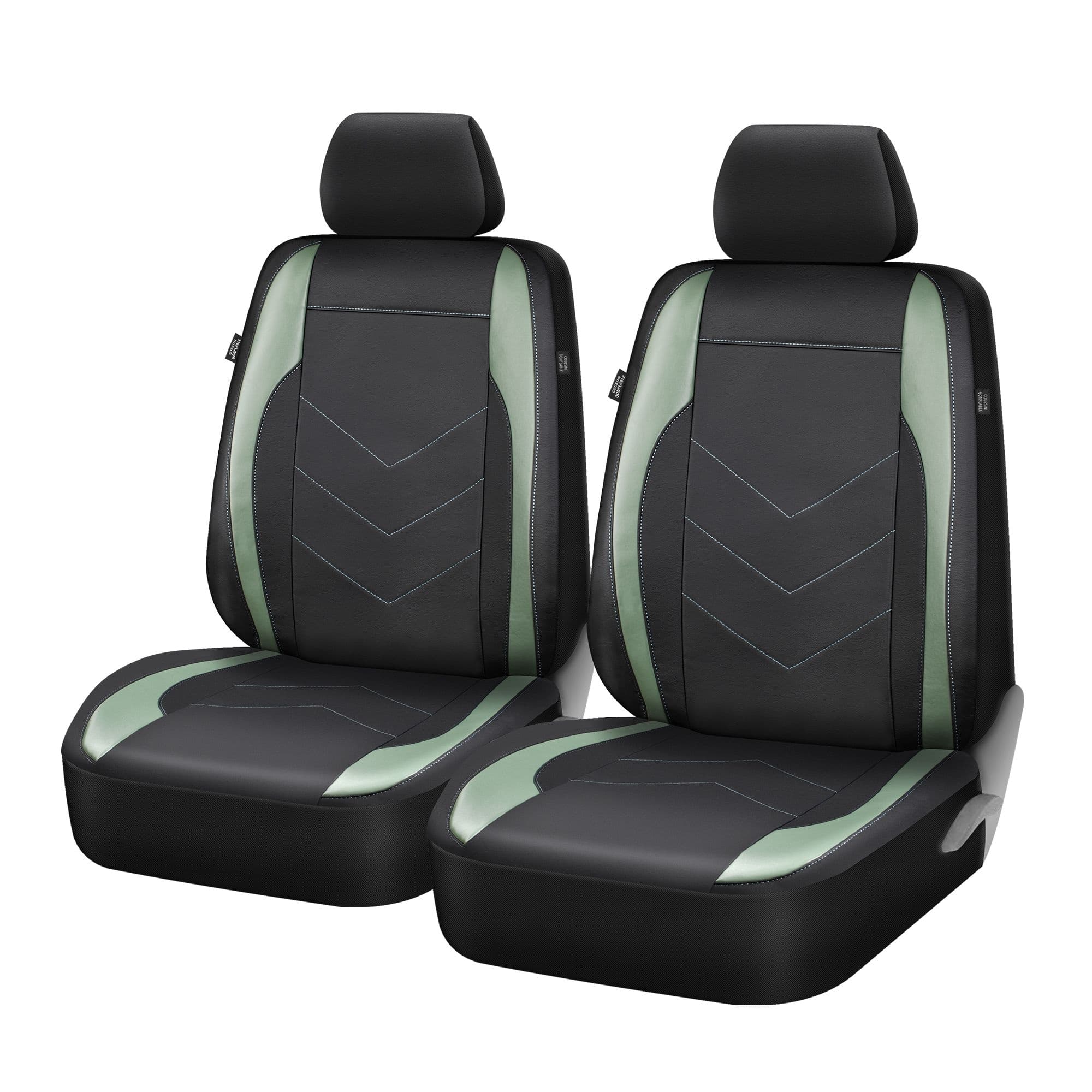 AutoTrends Seat Cover, Everest Green, Universal Fit, 2-pc