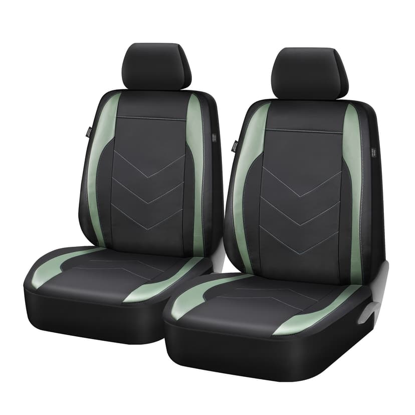 AutoTrends Seat Cover, Everest Green, Universal Fit, 2-pc