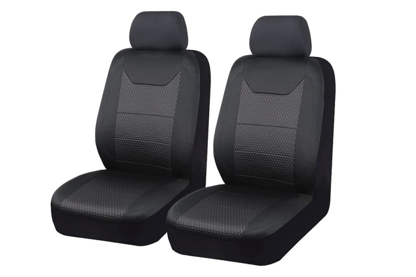 AutoTrends 3D Embossed Seat Cover, 2-pk