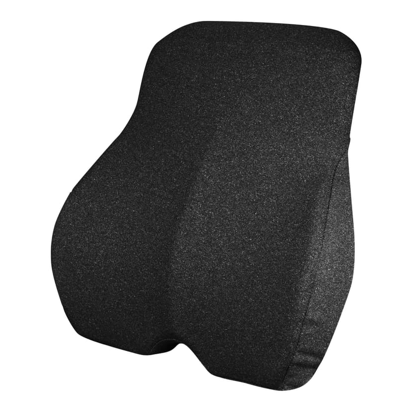 AutoTrends Memory Foam Ergonomic Lumbar Cushion with Adjustable Elastic Straps