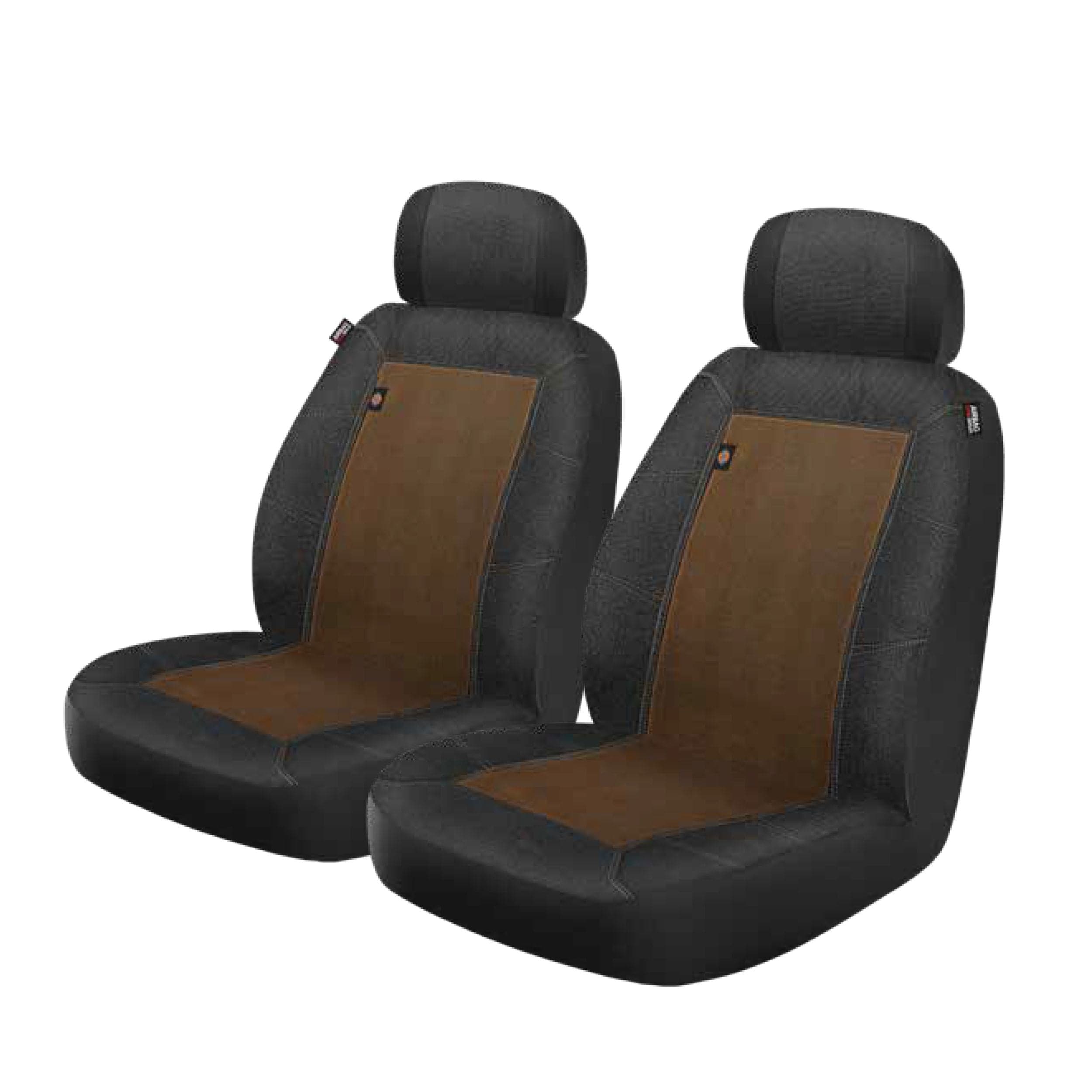 Dickies Dual Layer Protection Seat Covers, Brown Duck, 2-Pc