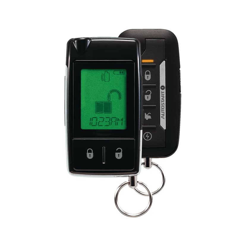 AutoStart DS3 Series 2-Way Remote Car Starter System Kit, with Up to 5,200 ft Range, 1 LCD & 1-way TX