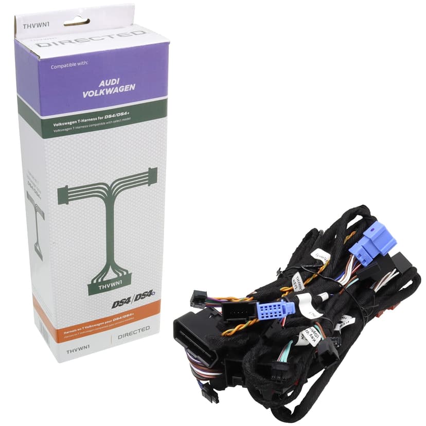 Directed THVWN1 Vehicle Specific T-Harness for select Audi/Volkswagen Smart Key/Key Type