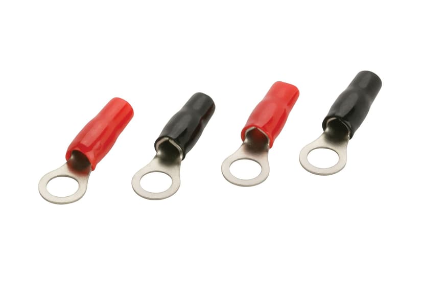 Scosche X2RTC8-4 8-Gauge Ring Terminals, 4-pk