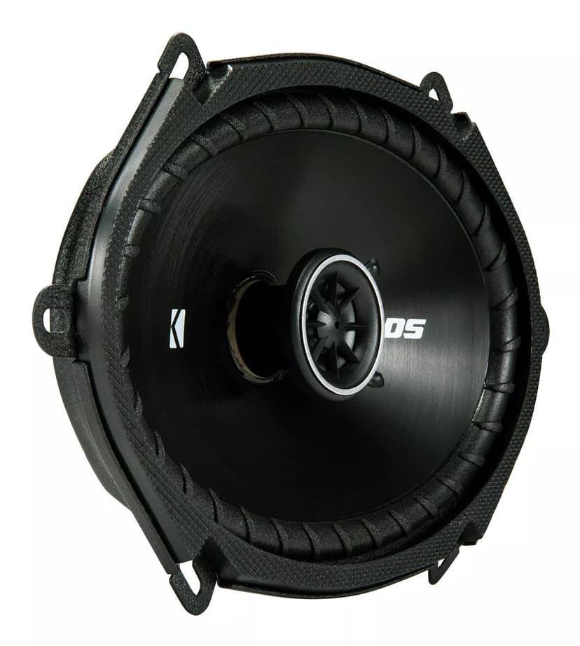 Kicker DSC680 Coaxial 200W Car Speakers, 6-in x 8-in