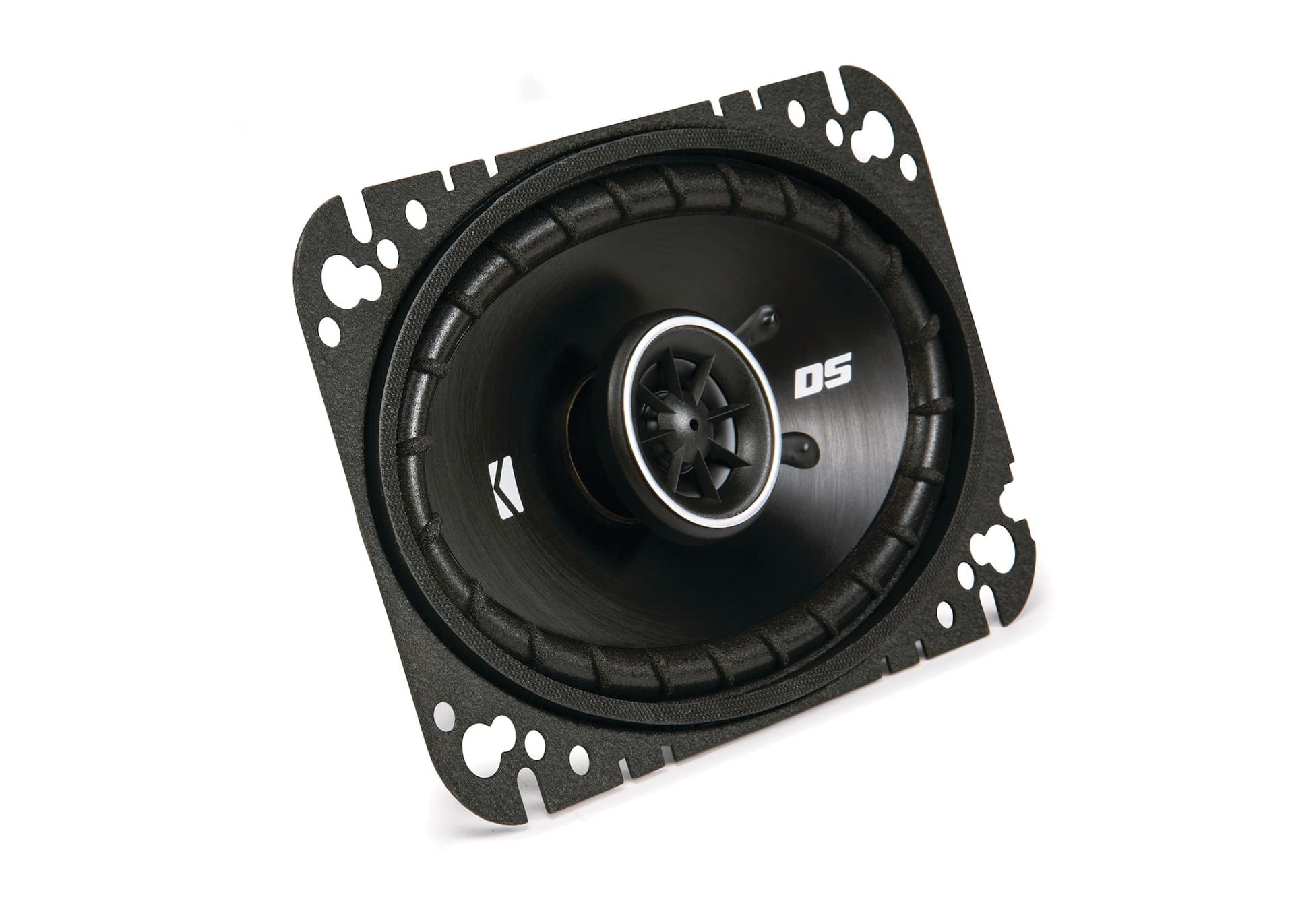 Kicker DSC460 DS Series Coaxial Car Speakers, Pair, 4-in x 6-in