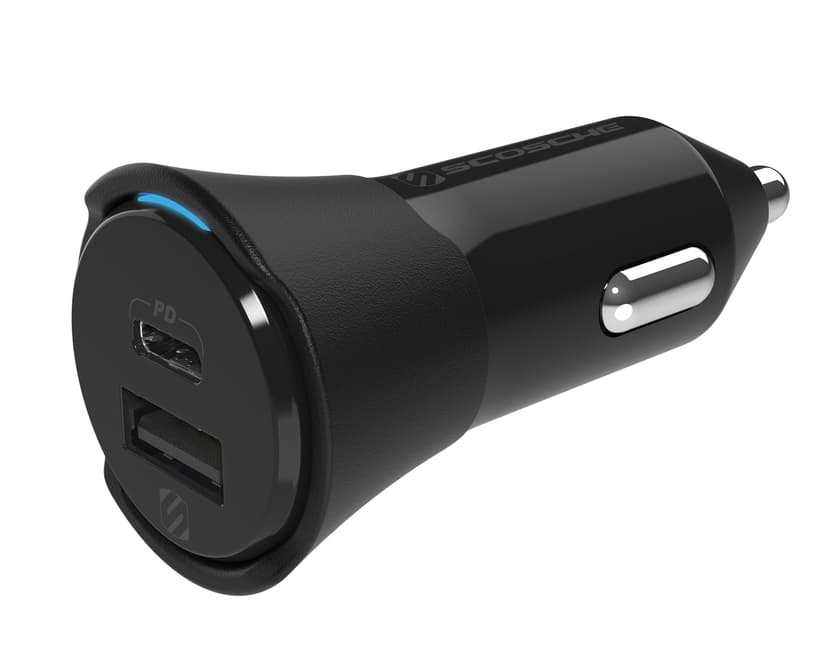 Scosche PowerVolt™ PD32 2-Port USB-C & USB-A Car Charger