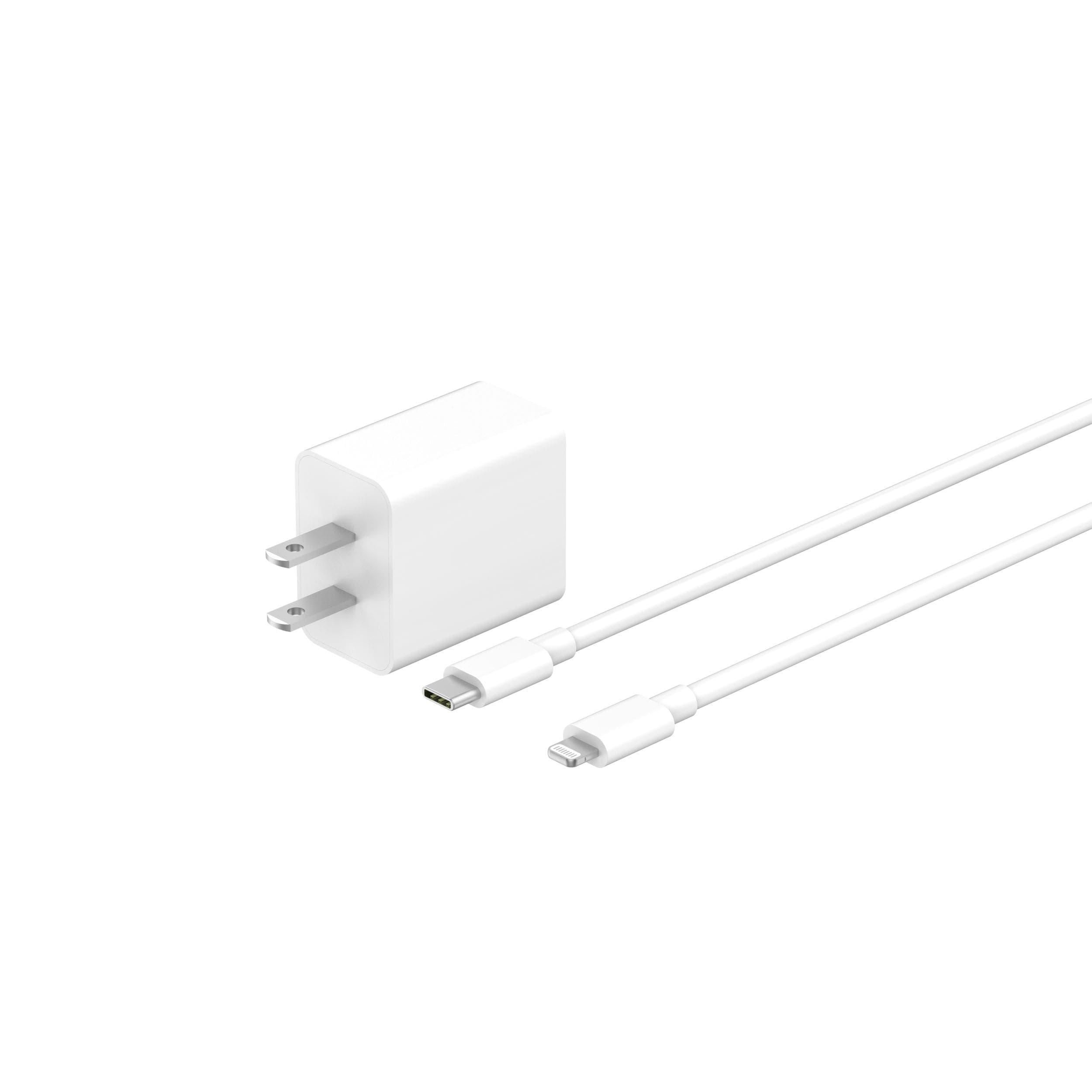 Bluehive 20W Charger & Type-C to Lightning Cable Power Pack, Dust Resistant, White