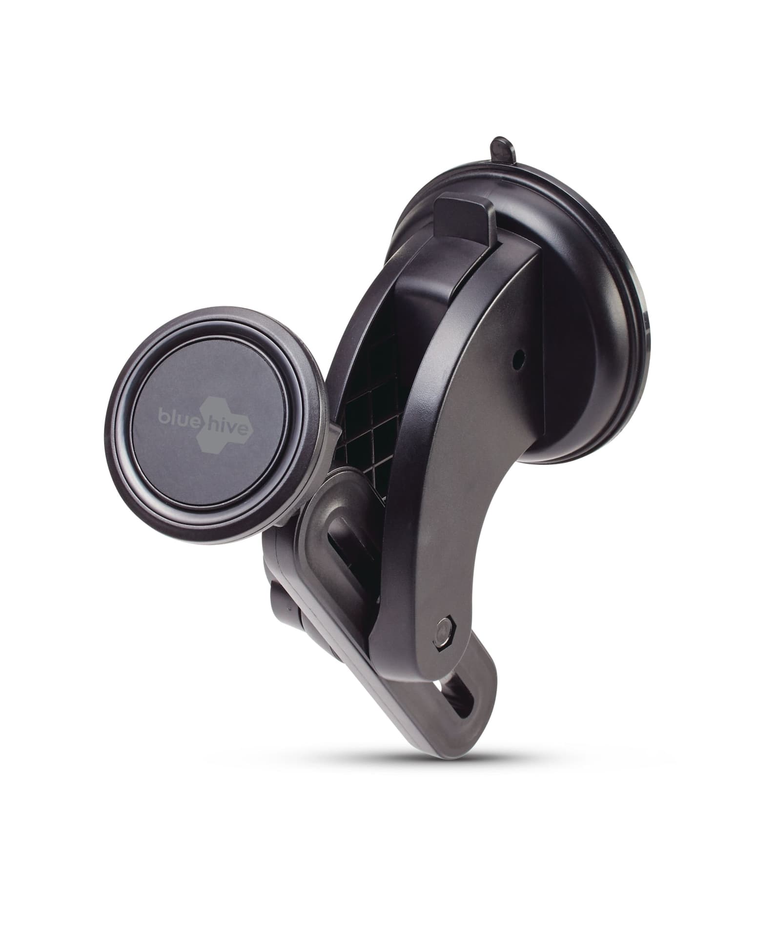 Bluehive Magnetic Windshield Phone Mount for Most Smartphones and Other Portable Devices, with 360° Swivel Mount
