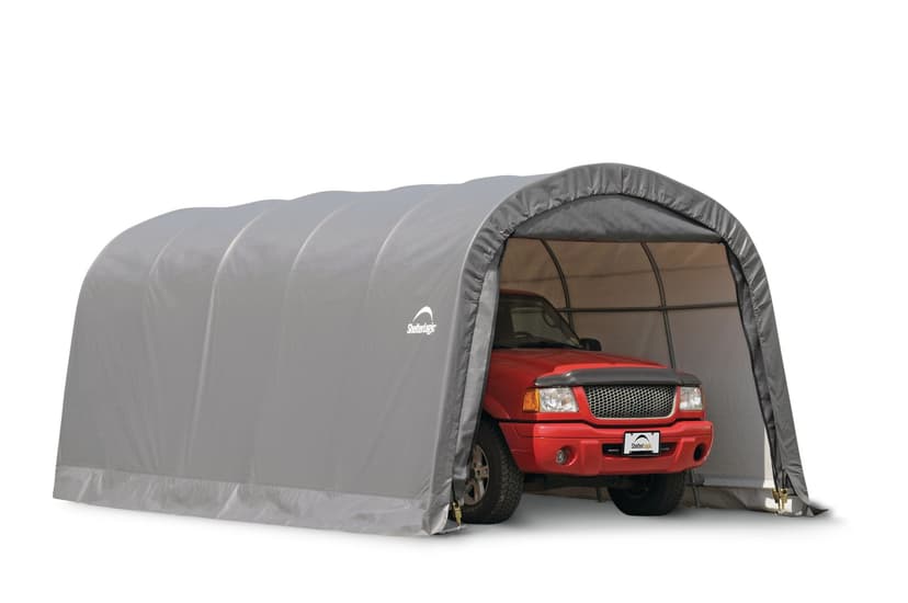 ShelterLogic Garage-in-a-Box® Round Auto Shelter, Truck/SUV Model, 12x20x8-ft