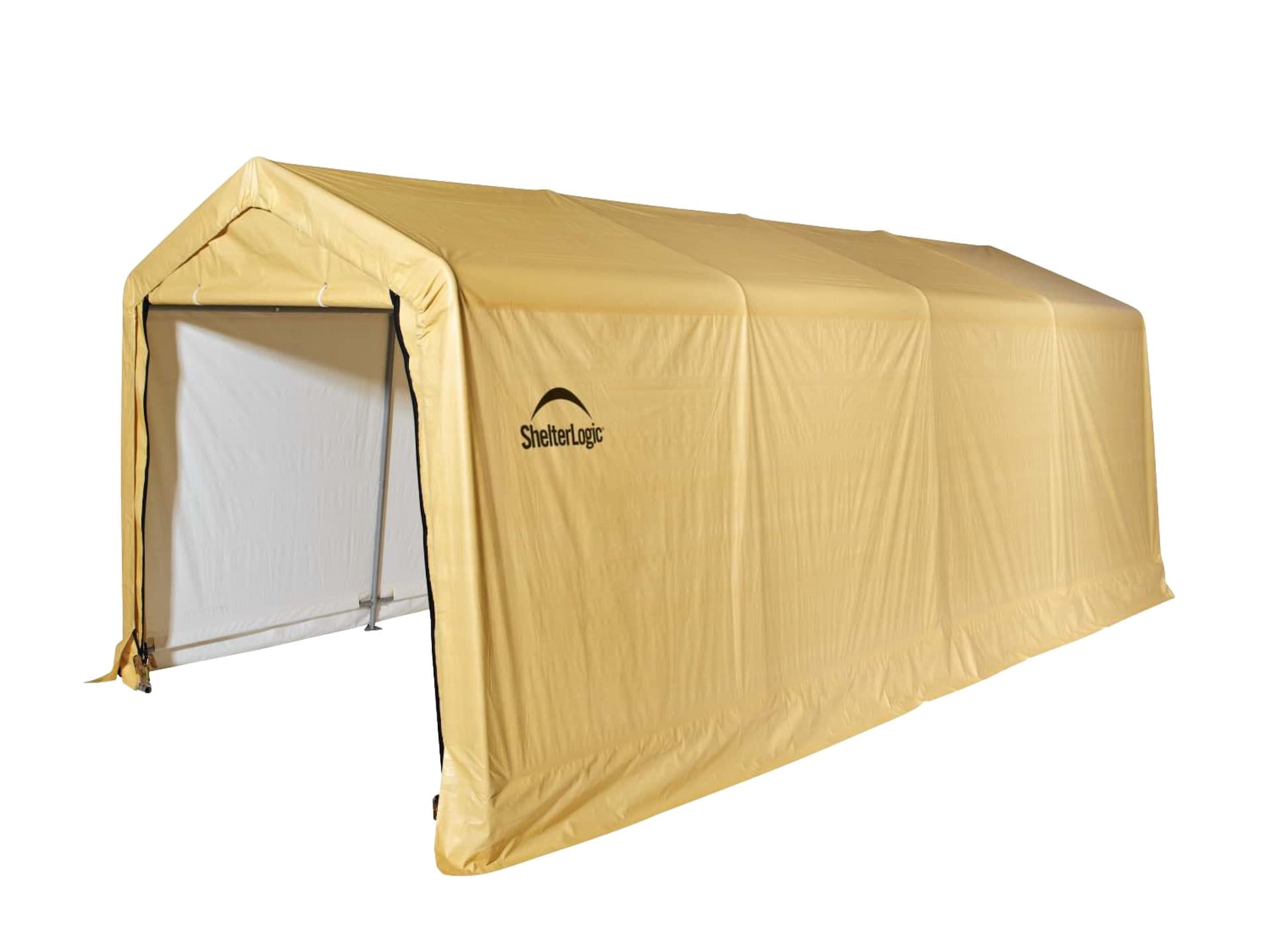 ShelterLogic Auto Shelter Waterproof Instant Car Garage with UV Protection, 10x20x8-ft