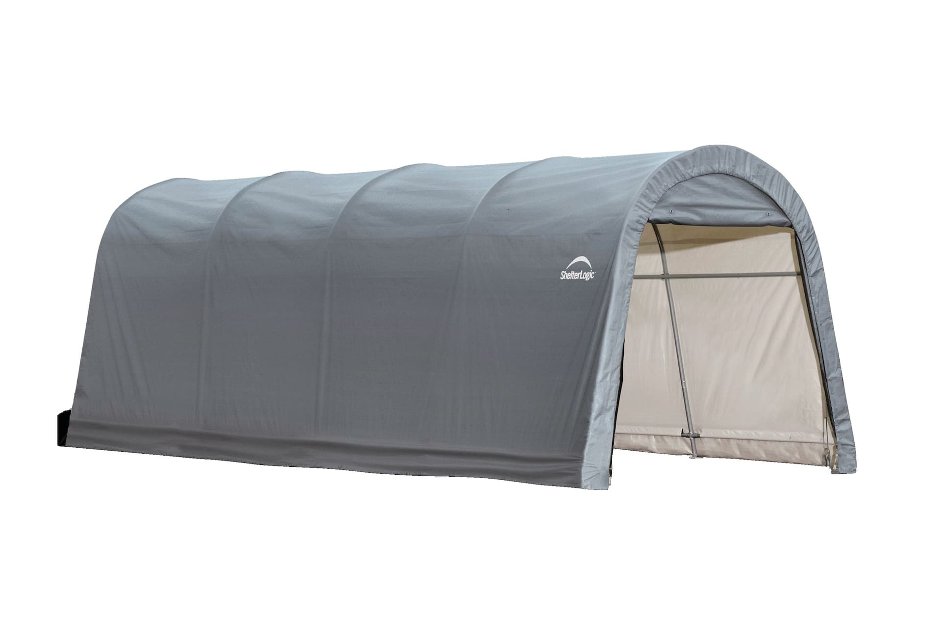ShelterLogic Waterproof Round Style Car Garage Shelter with UV Protection, 10x20-ft