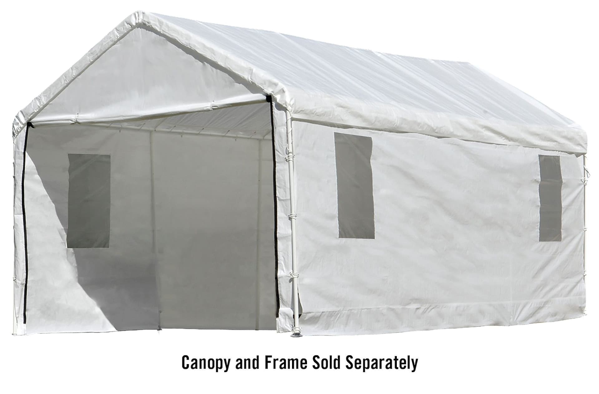ShelterLogic Max AP™ Canopy ClearView Enclosure Kit, White, 10x20-ft