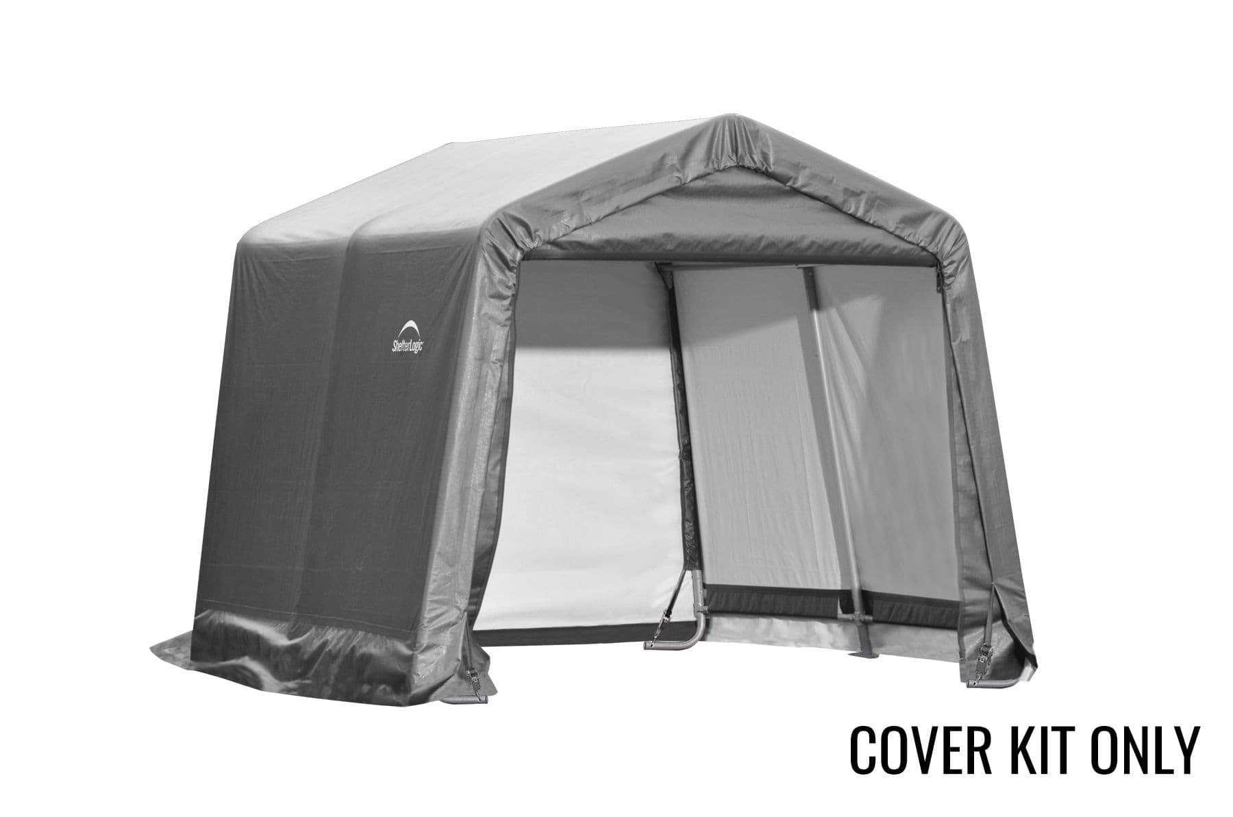 ShelterLogic Alpine Water Resistant Peak Auto Shelter Replacement Cover Kit with UV Protection, 10 x 10 x 8-ft