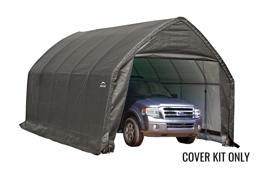 ShelterLogic Peak Shelter Replacement Cover Kit, Grey, 13-ft x 20-ft x 12-ft