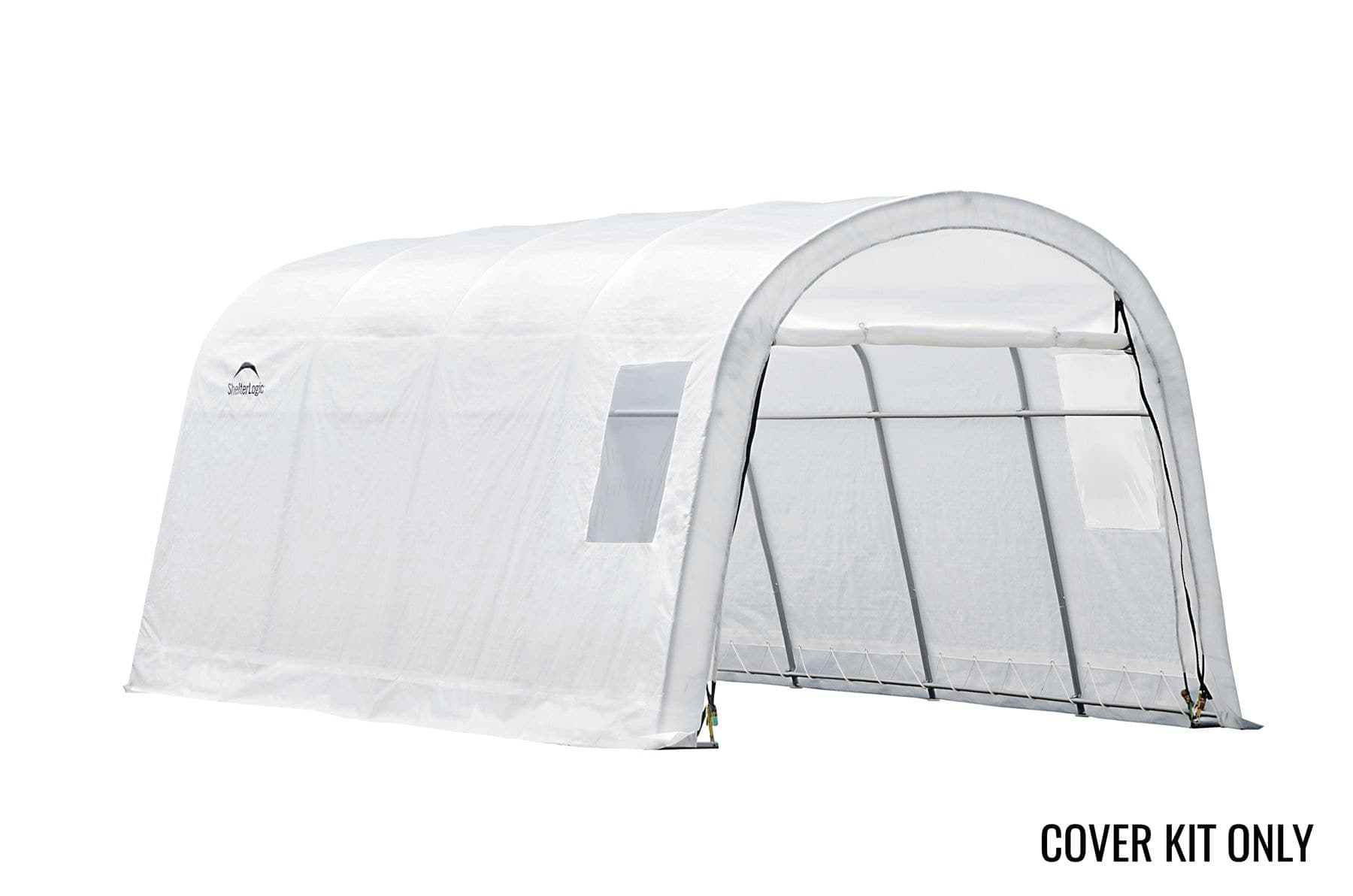 ShelterLogic Clearview Water Resistant Shelter Replacement Cover Kit w/UV Protection, 12-ft x 16-ft x 8-ft