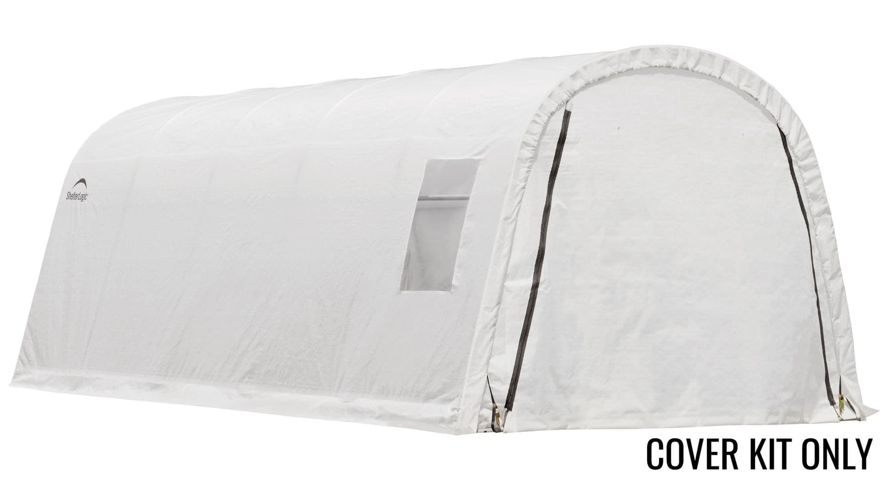 ShelterLogic Clearview Water Resistant Shelter Replacement Cover Kit with UV Protection, 12-ft x 20-ft x 8-ft