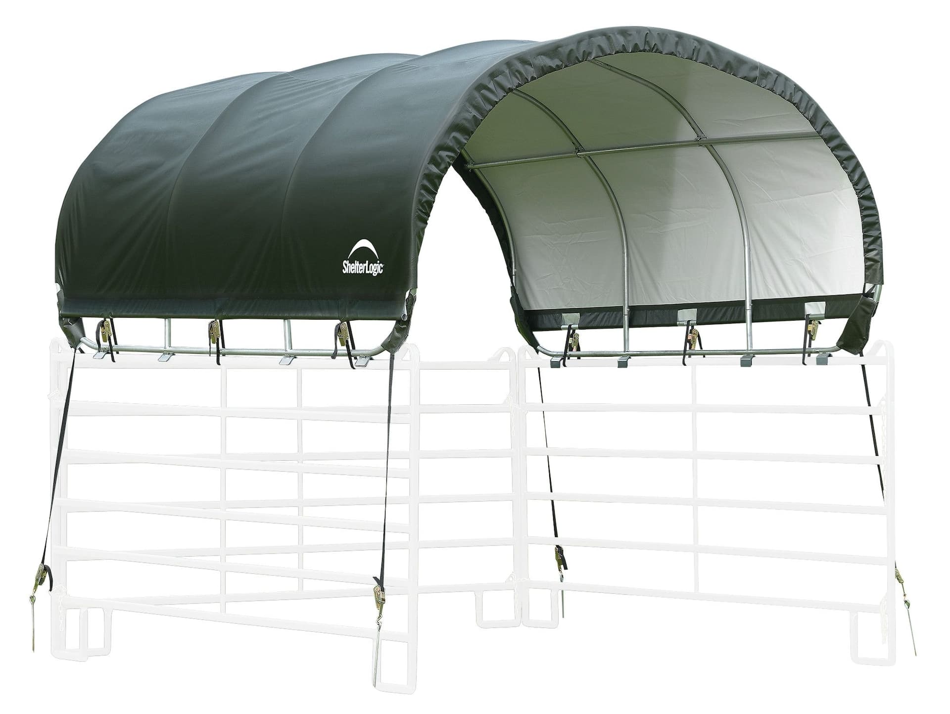 ShelterLogic Corral Waterproof UV-Treated Shelter, 10x10-ft