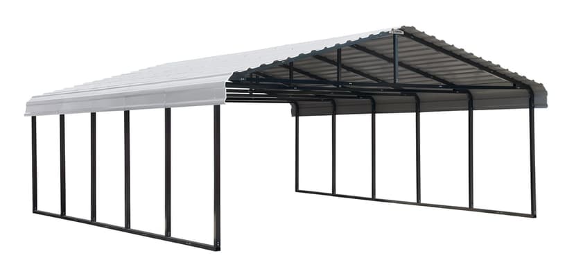 Arrow Steel Carport Canopy, 24-ft