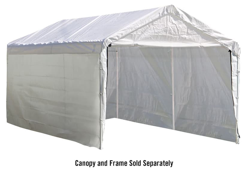 ShelterLogic Max AP™ White Canopy Enclosure Kit for 2-in Frame, 10-ft x 20-ft