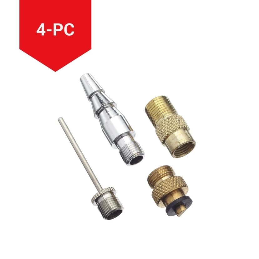 Mastercraft Air Compressor Inflator Kit, 4-pc