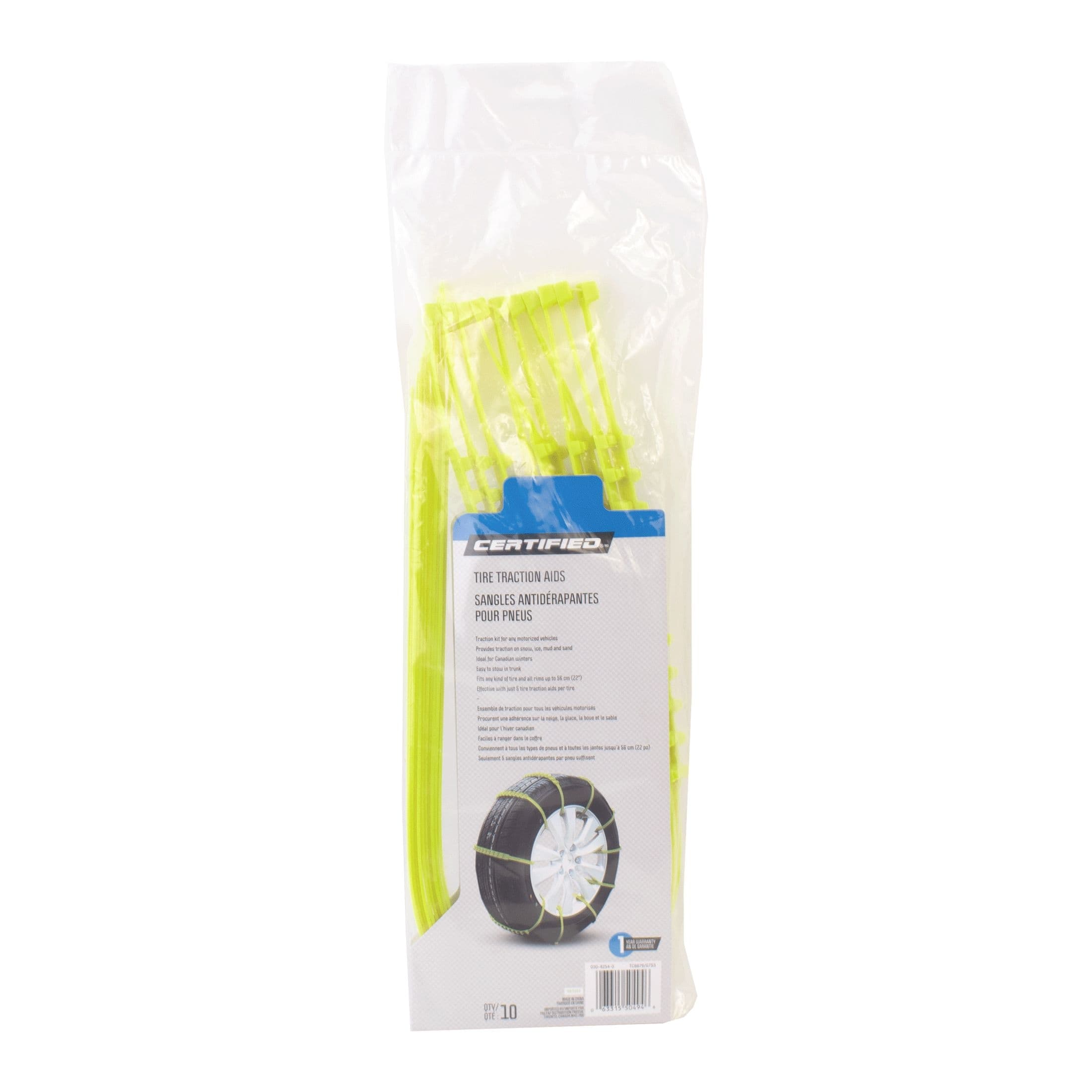 Certified Auto Traction Aid Kit, 10-pc